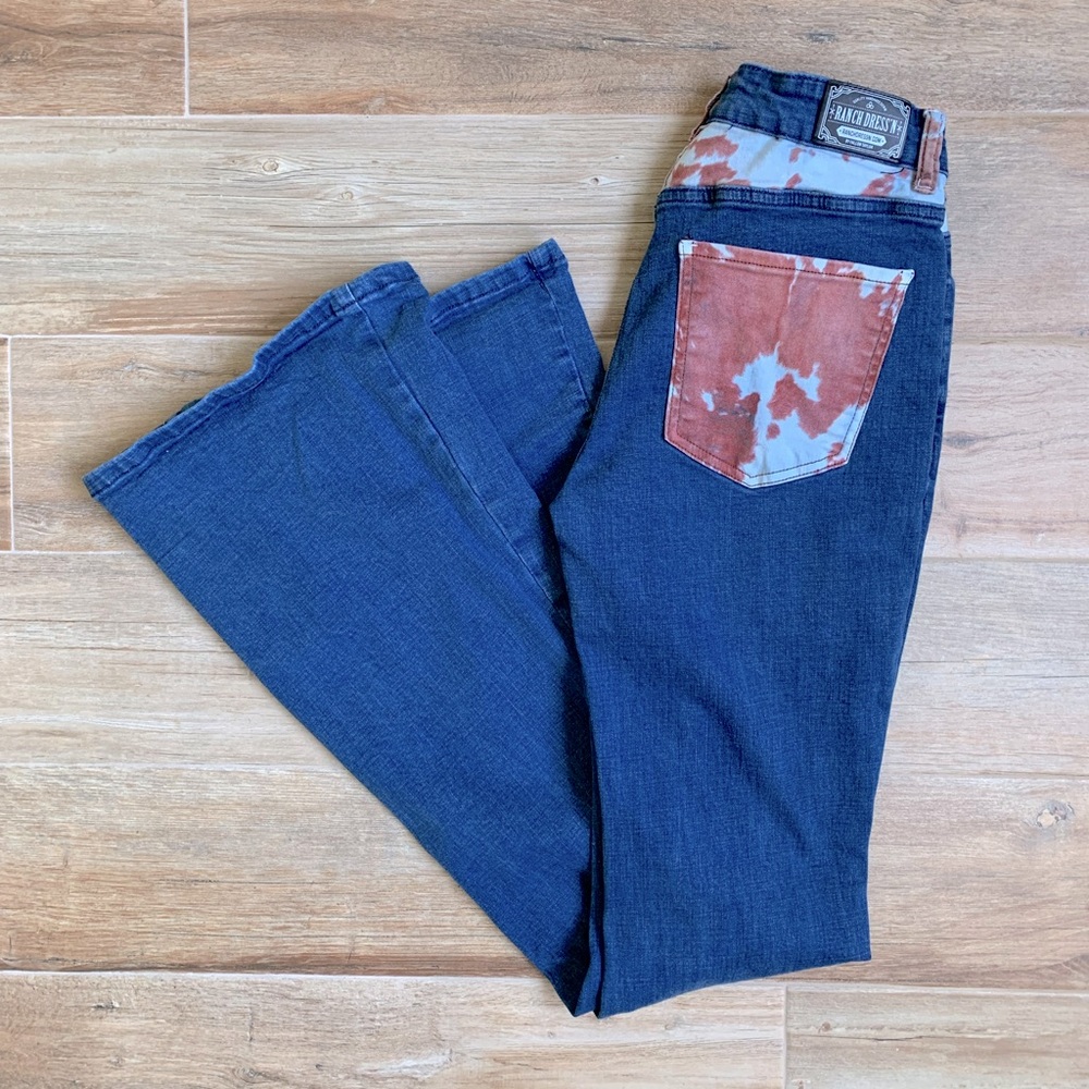 Ranch Dress’n Cowhide Bootcut Denim Jeans 4